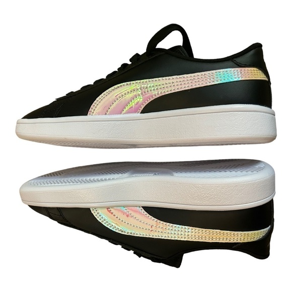 PUMA Kid's Smash V2 Hologram Sneakers - Picture 12 of 16